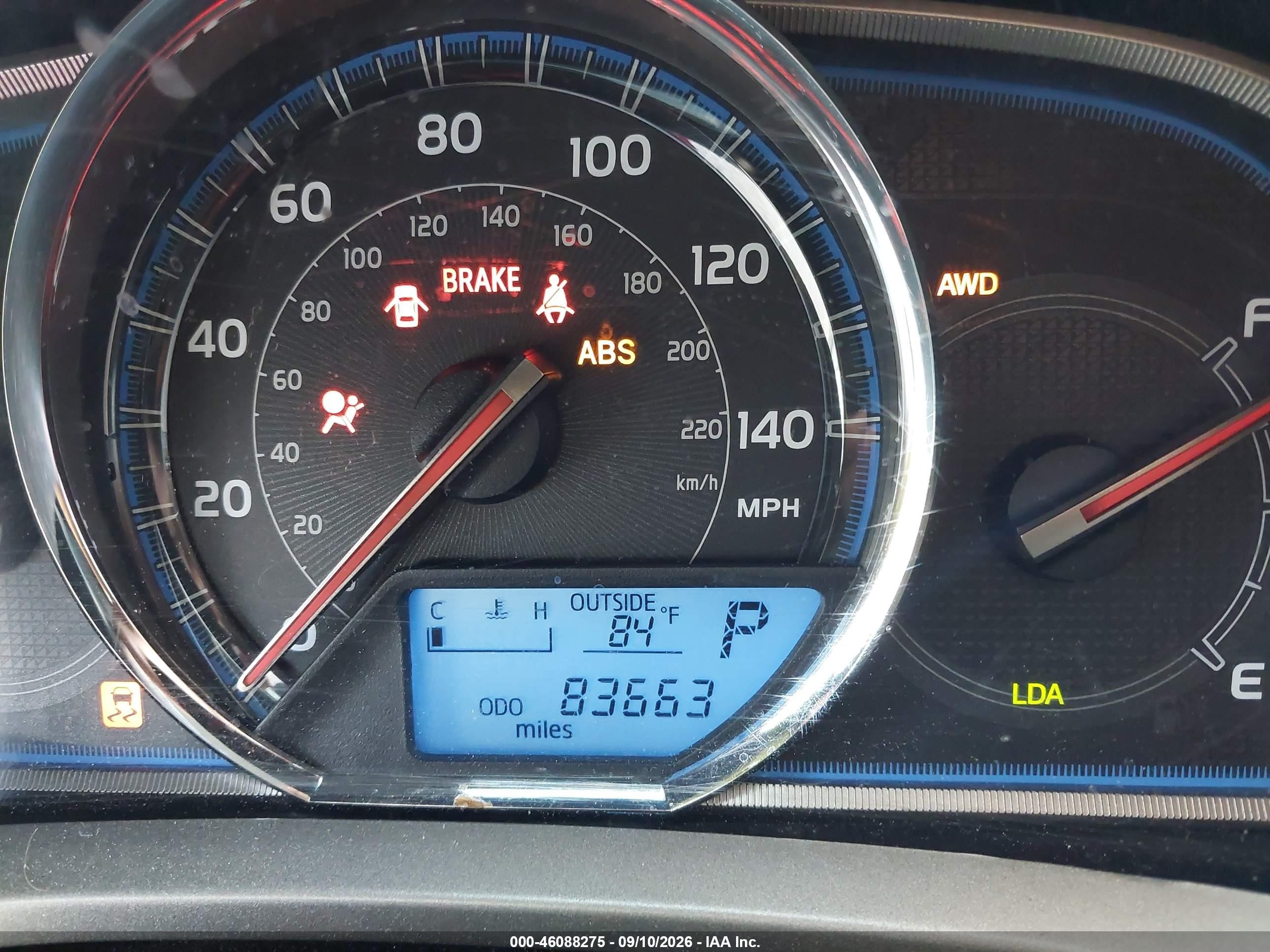 2015 Toyota Rav4 Limited Red vin: 2T3DFREV8FW406167