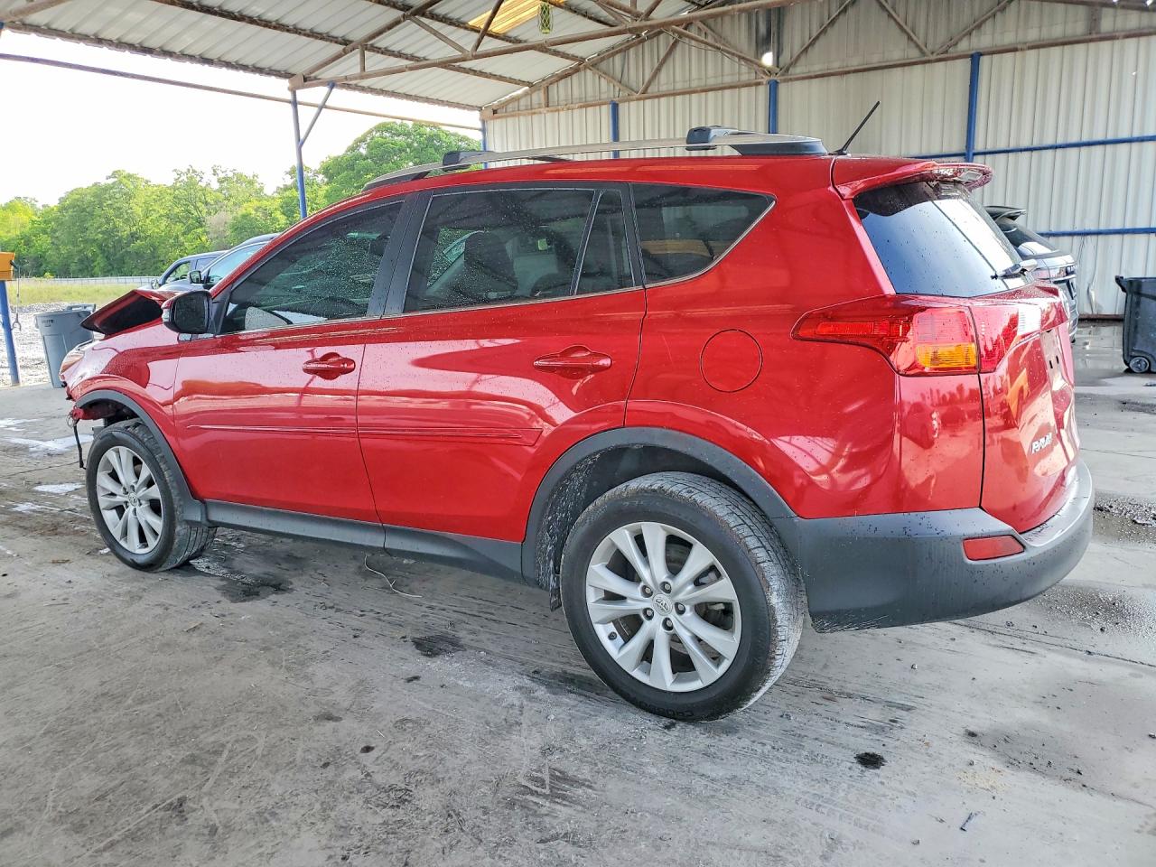 2013 Toyota Rav4 Limited Red vin: 2T3DFREV9DW068890