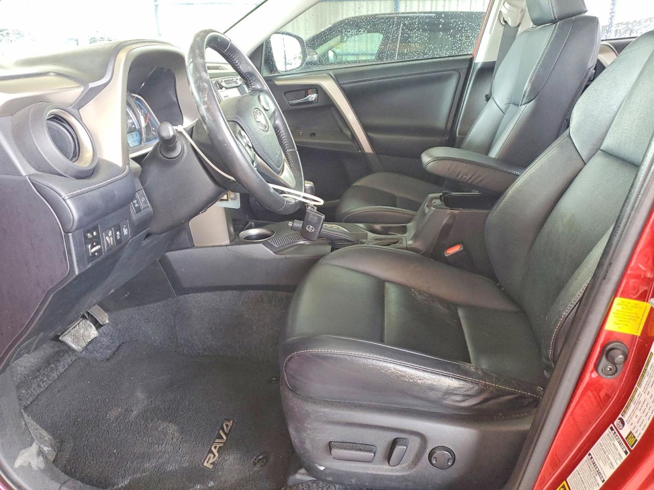 2013 Toyota Rav4 Limited Red vin: 2T3DFREV9DW068890