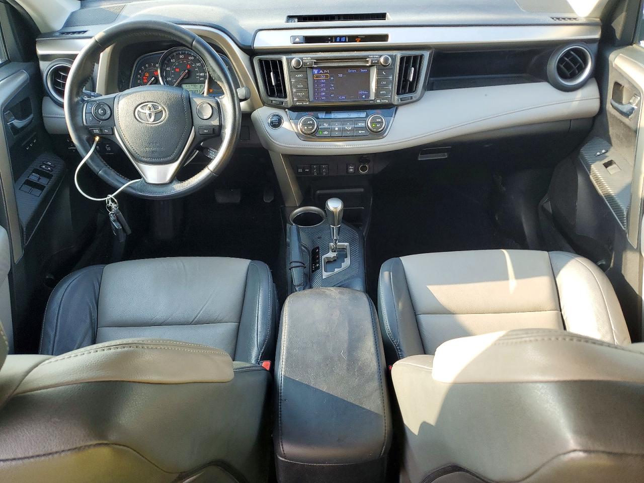 2013 Toyota Rav4 Limited Blue vin: 2T3DFREV9DW076911