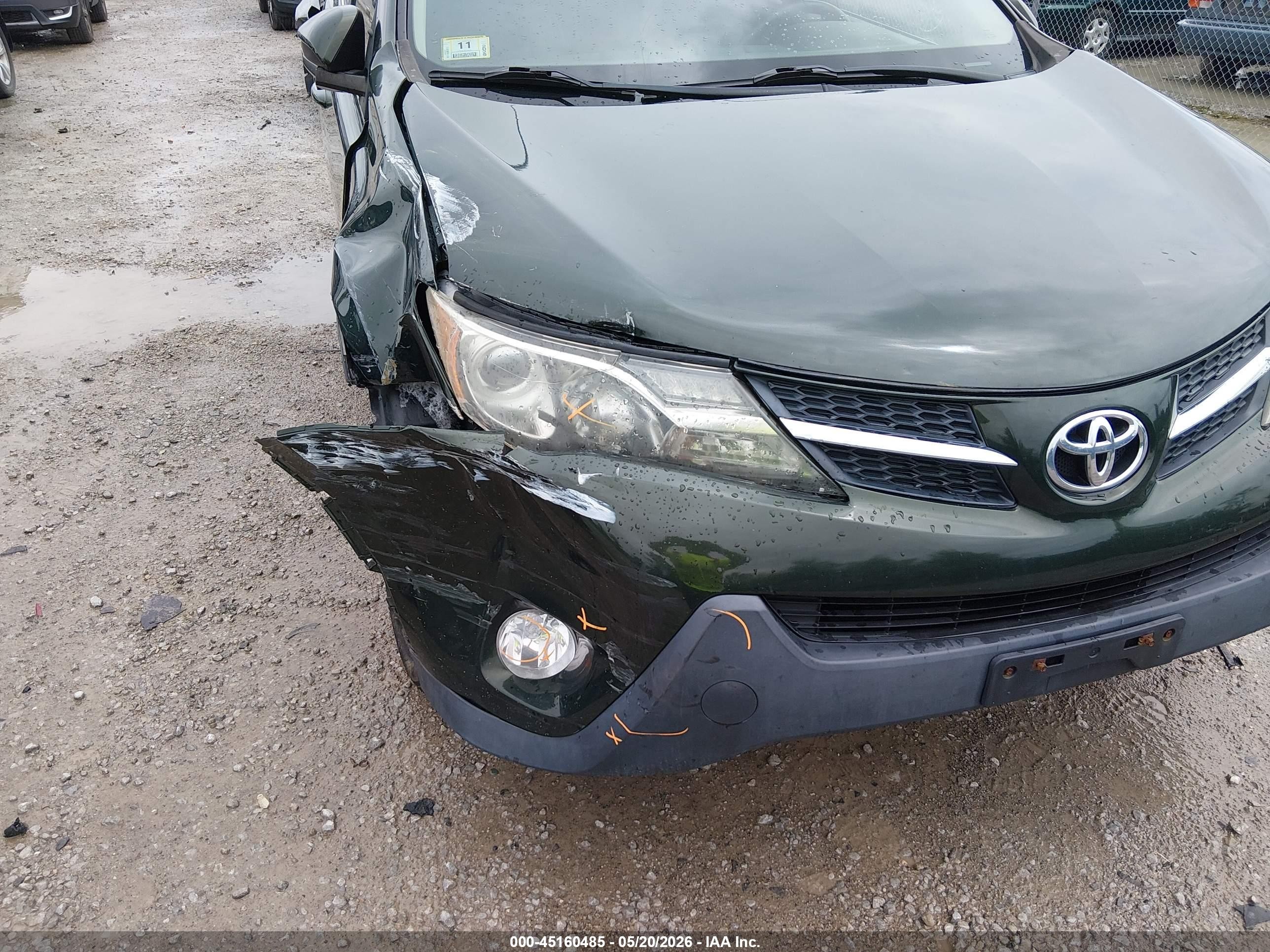 2013 Toyota Rav4 Limited Green vin: 2T3DFREV9DW082241