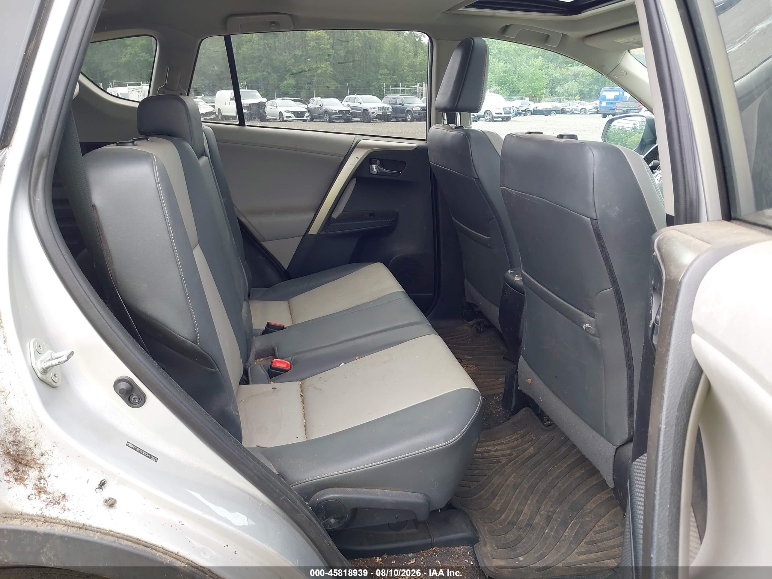 2013 Toyota Rav4 Limited Silver vin: 2T3DFREV9DW113875