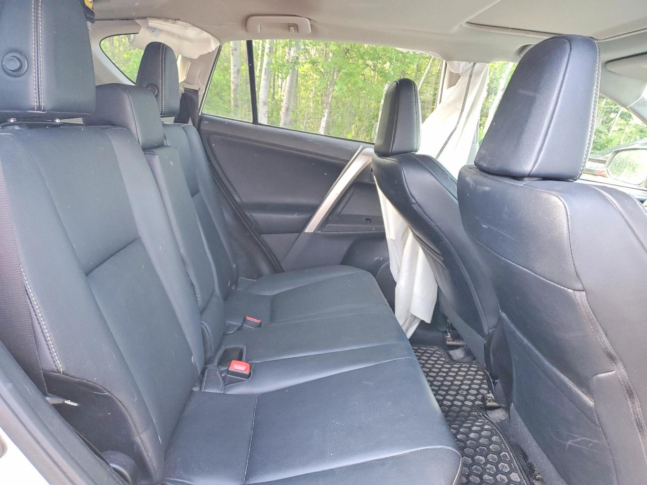 2014 Toyota Rav4 Limited White vin: 2T3DFREV9EW152810