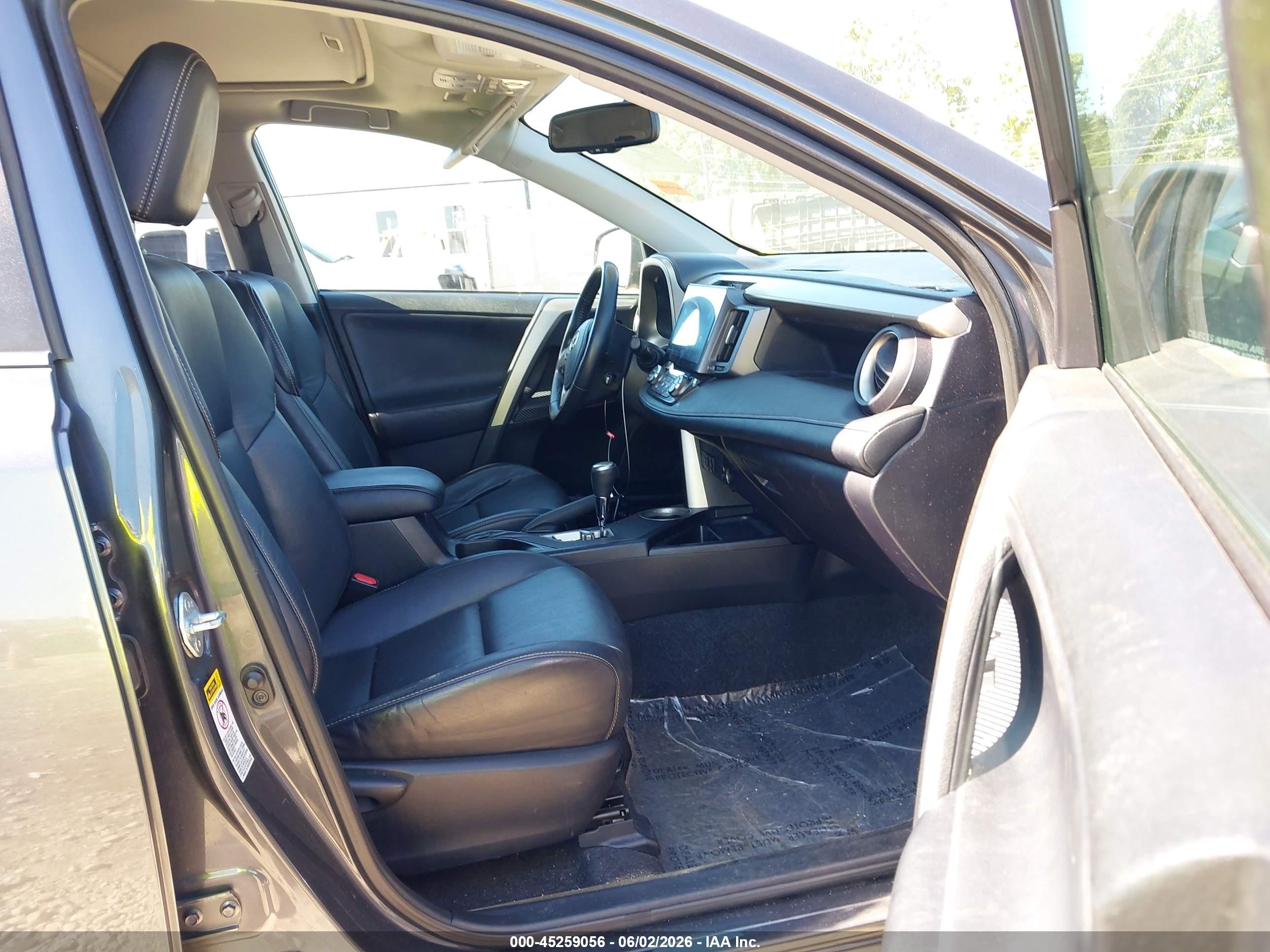 2014 Toyota Rav4 Limited Gray vin: 2T3DFREV9EW215579