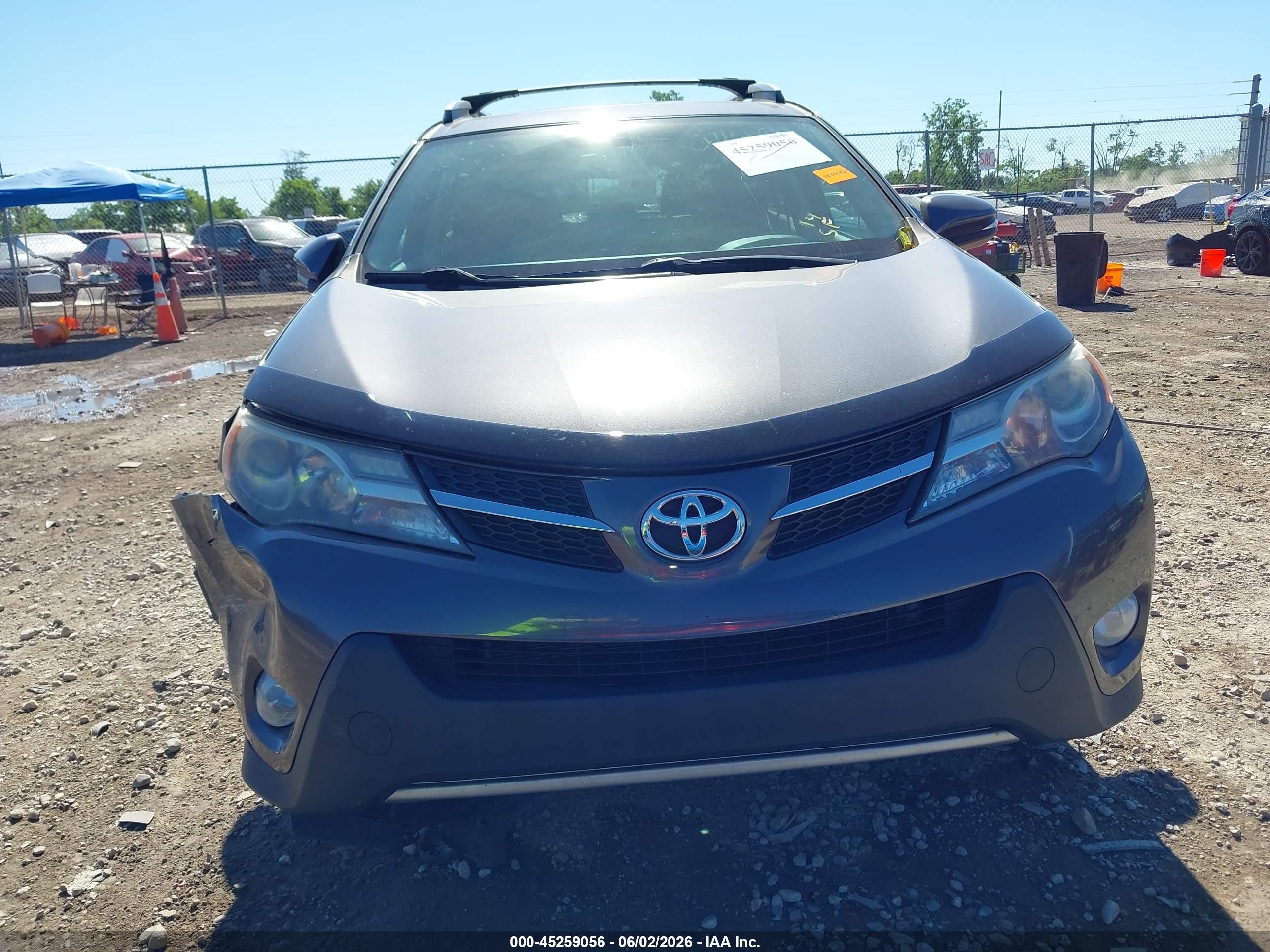 2014 Toyota Rav4 Limited Gray vin: 2T3DFREV9EW215579