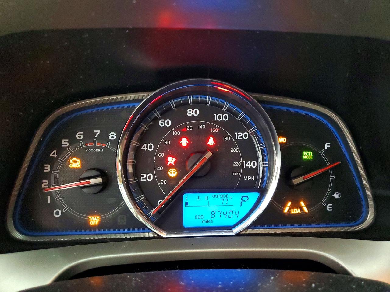2014 Toyota Rav4 Limited Red vin: 2T3DFREV9EW222340