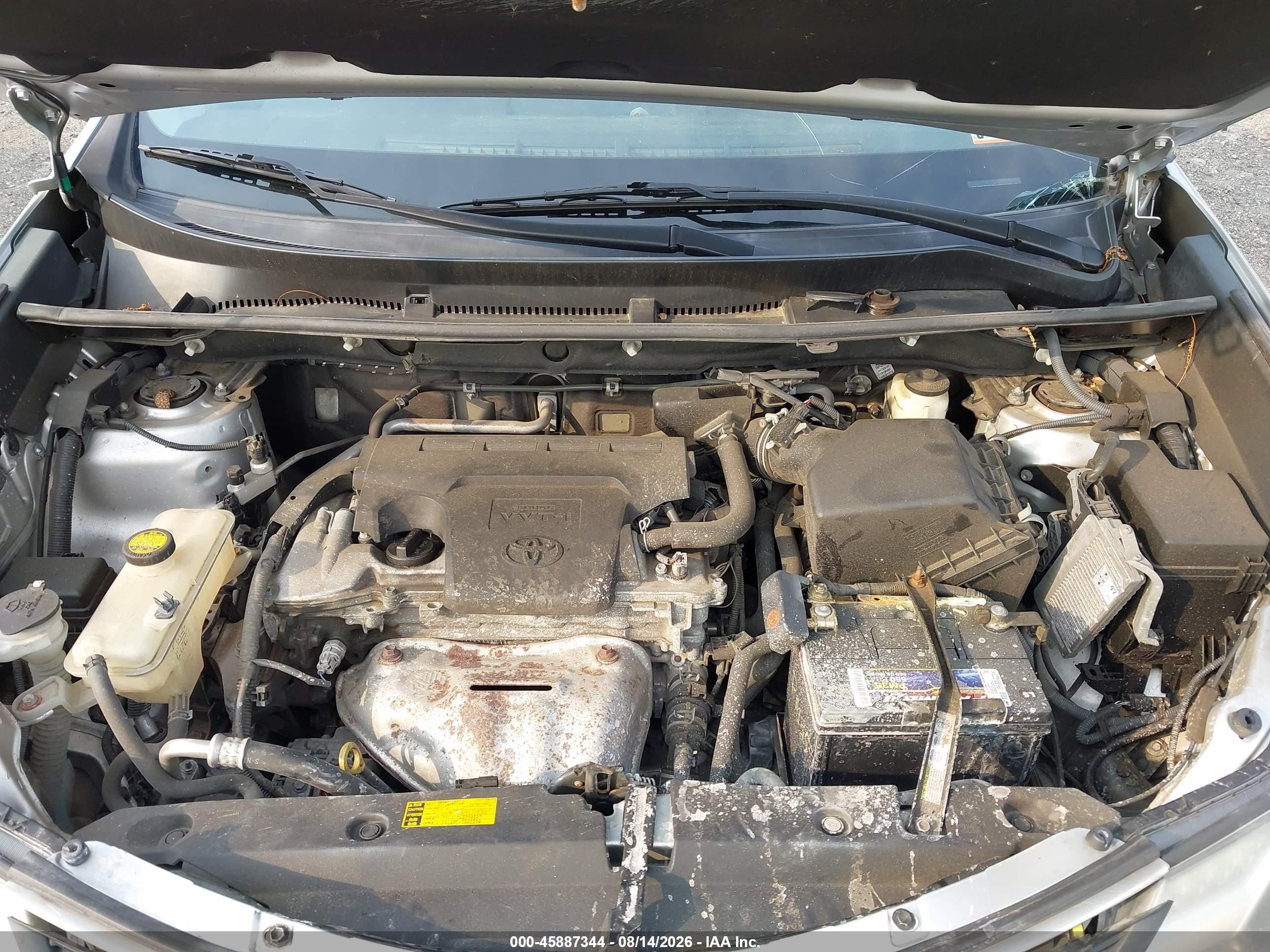 2015 Toyota Rav4 Limited Серебряный vin: 2T3DFREV9FW266548