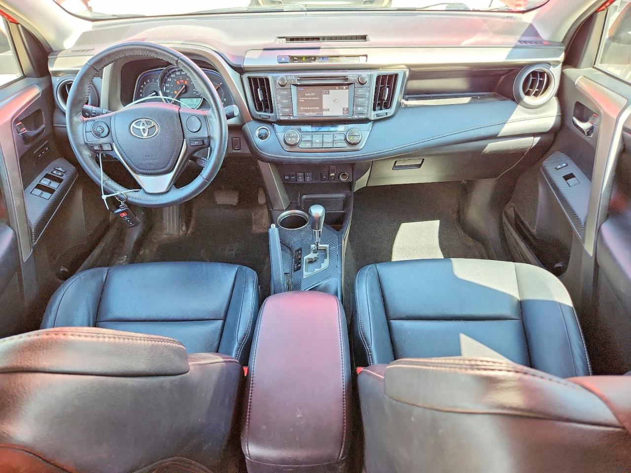 2015 Toyota Rav4 Limited Red vin: 2T3DFREV9FW281423