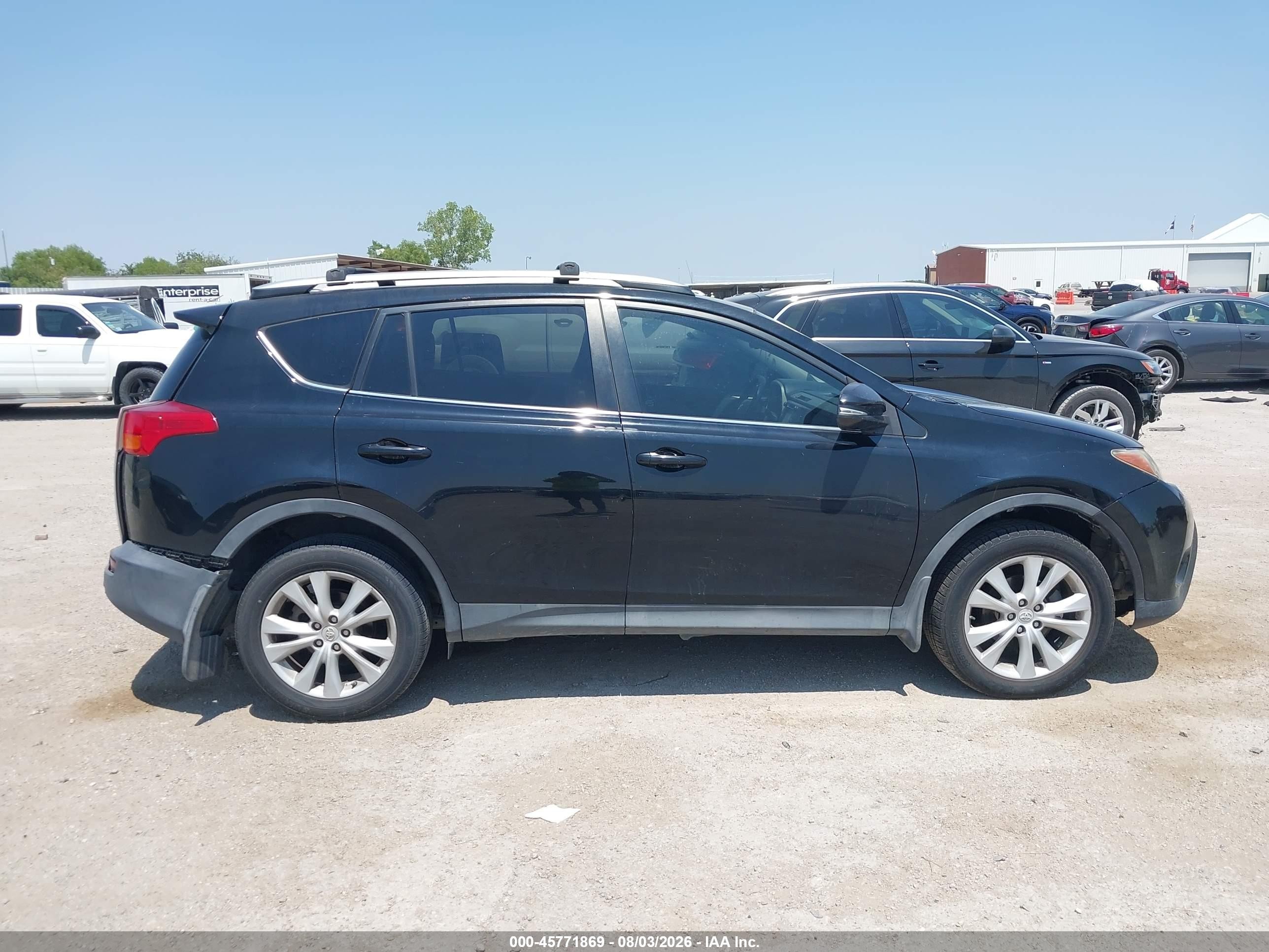 2015 Toyota Rav4 Limited Black vin: 2T3DFREV9FW282068