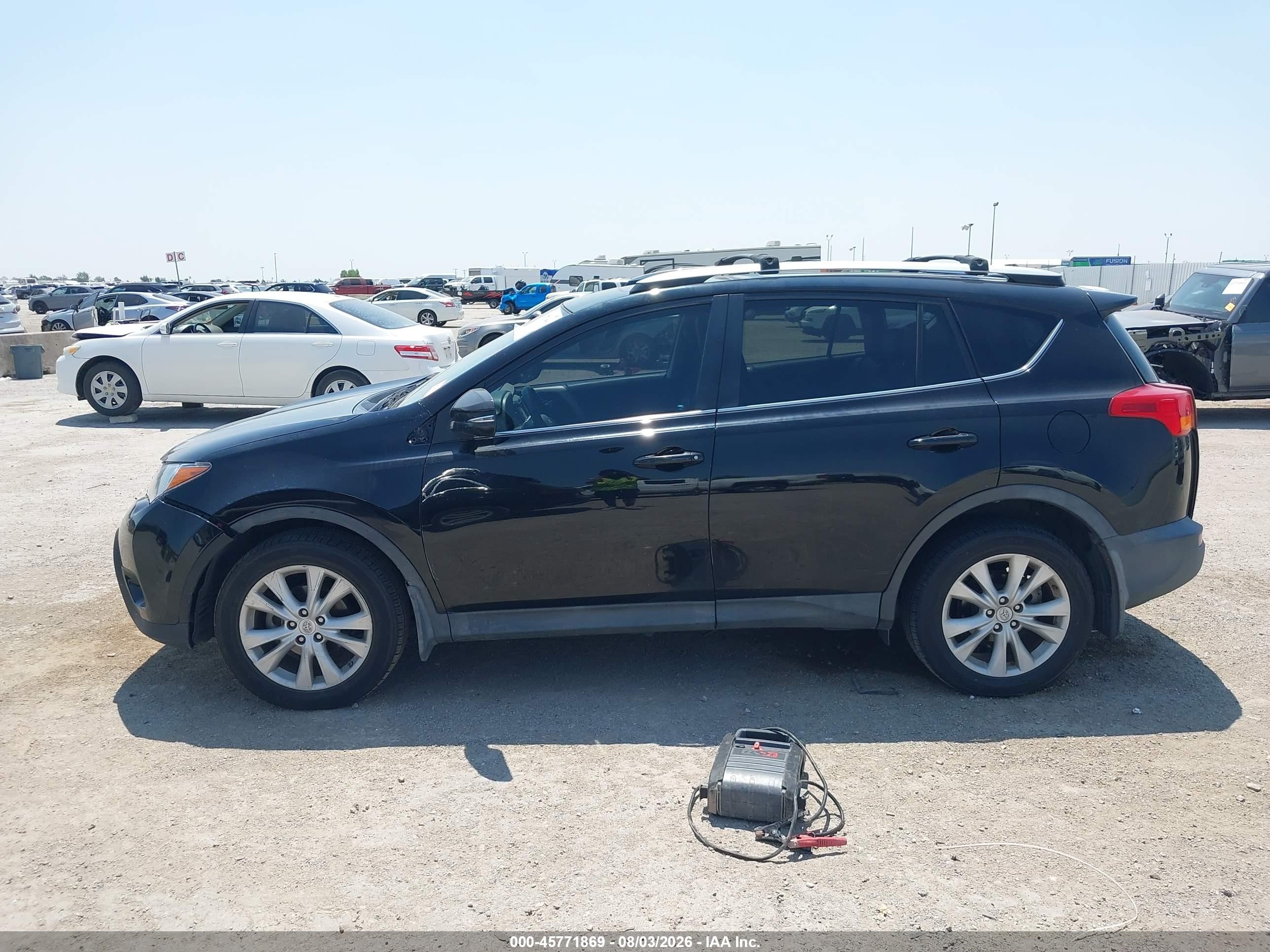2015 Toyota Rav4 Limited Black vin: 2T3DFREV9FW282068