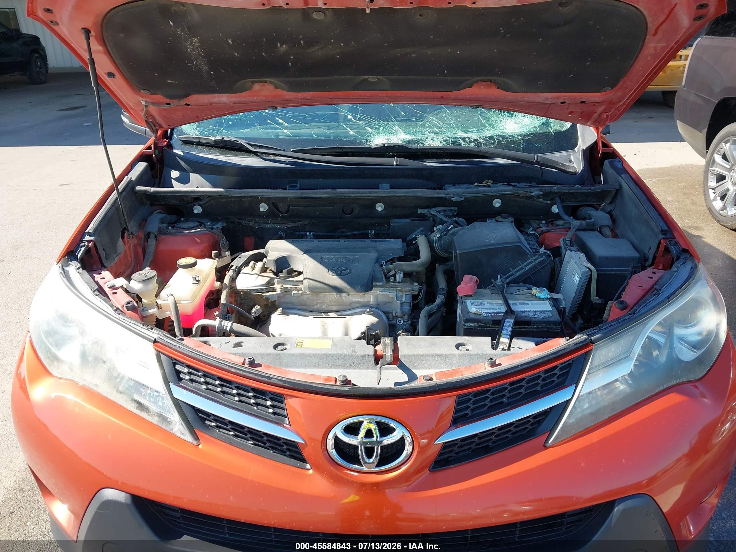 2015 Toyota Rav4 Limited Orange vin: 2T3DFREV9FW298660