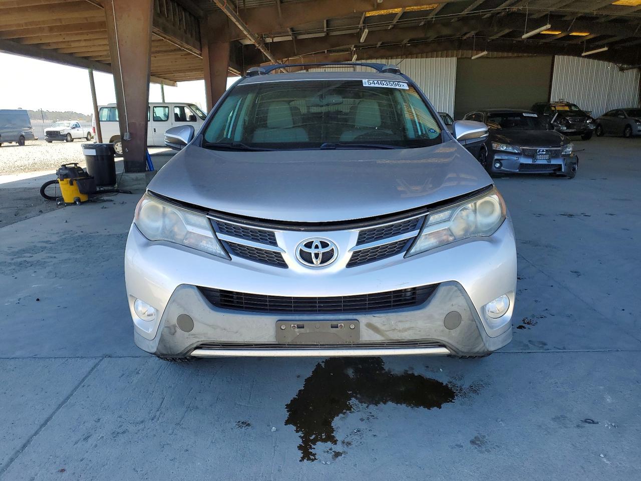 2015 Toyota Rav4 Limited Silver vin: 2T3DFREV9FW306255