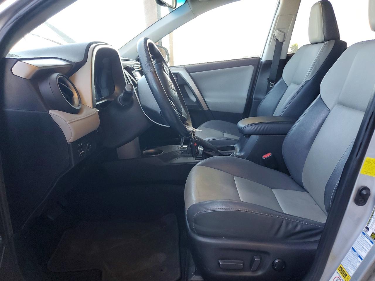 2015 Toyota Rav4 Limited Silver vin: 2T3DFREV9FW306255