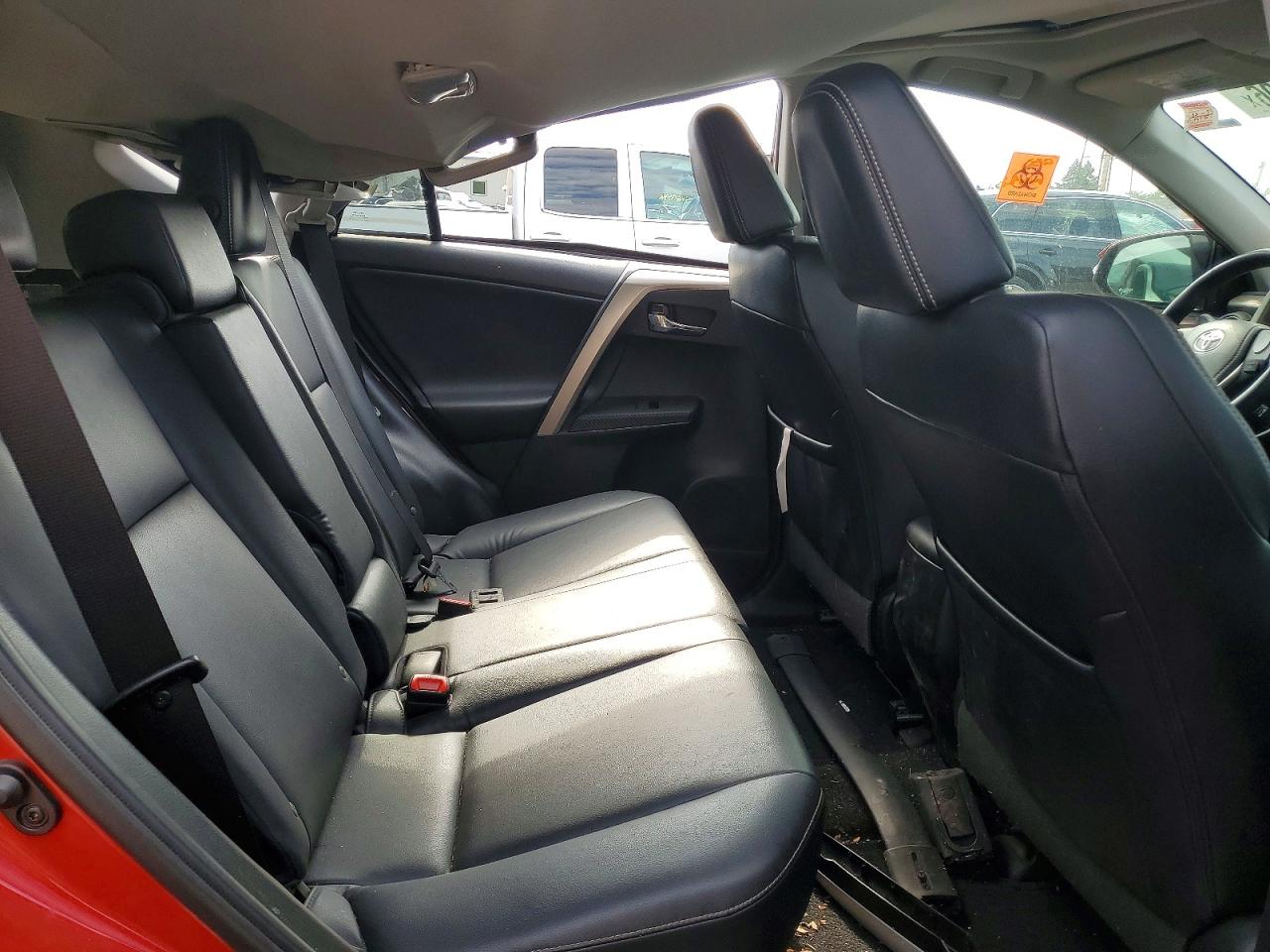 2015 Toyota Rav4 Limited Red vin: 2T3DFREV9FW316588