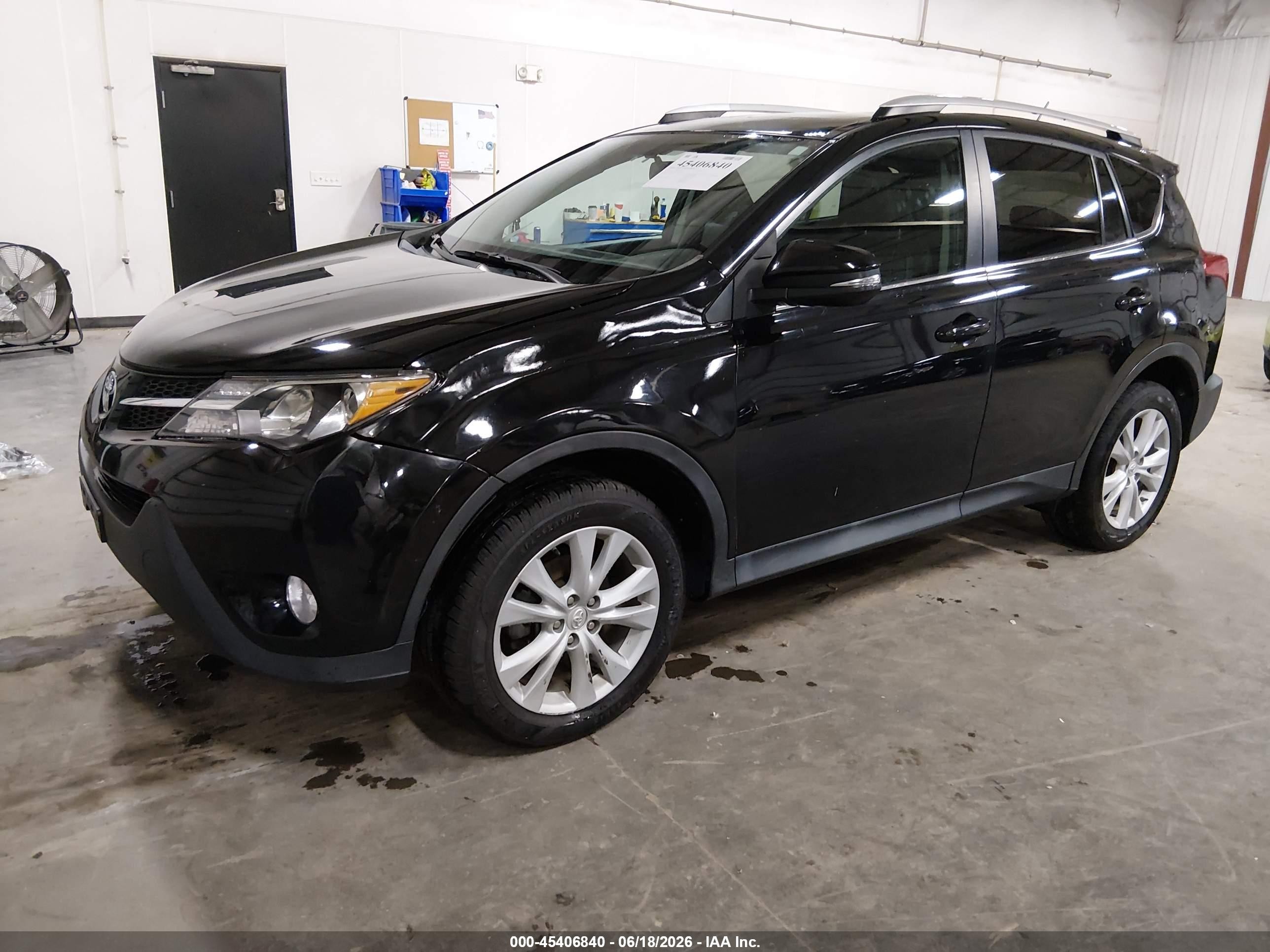 2015 Toyota Rav4 Limited Black vin: 2T3DFREV9FW382705