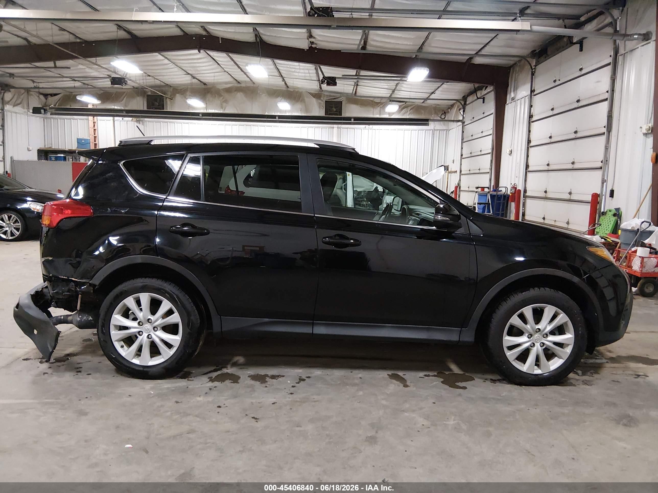 2015 Toyota Rav4 Limited Black vin: 2T3DFREV9FW382705