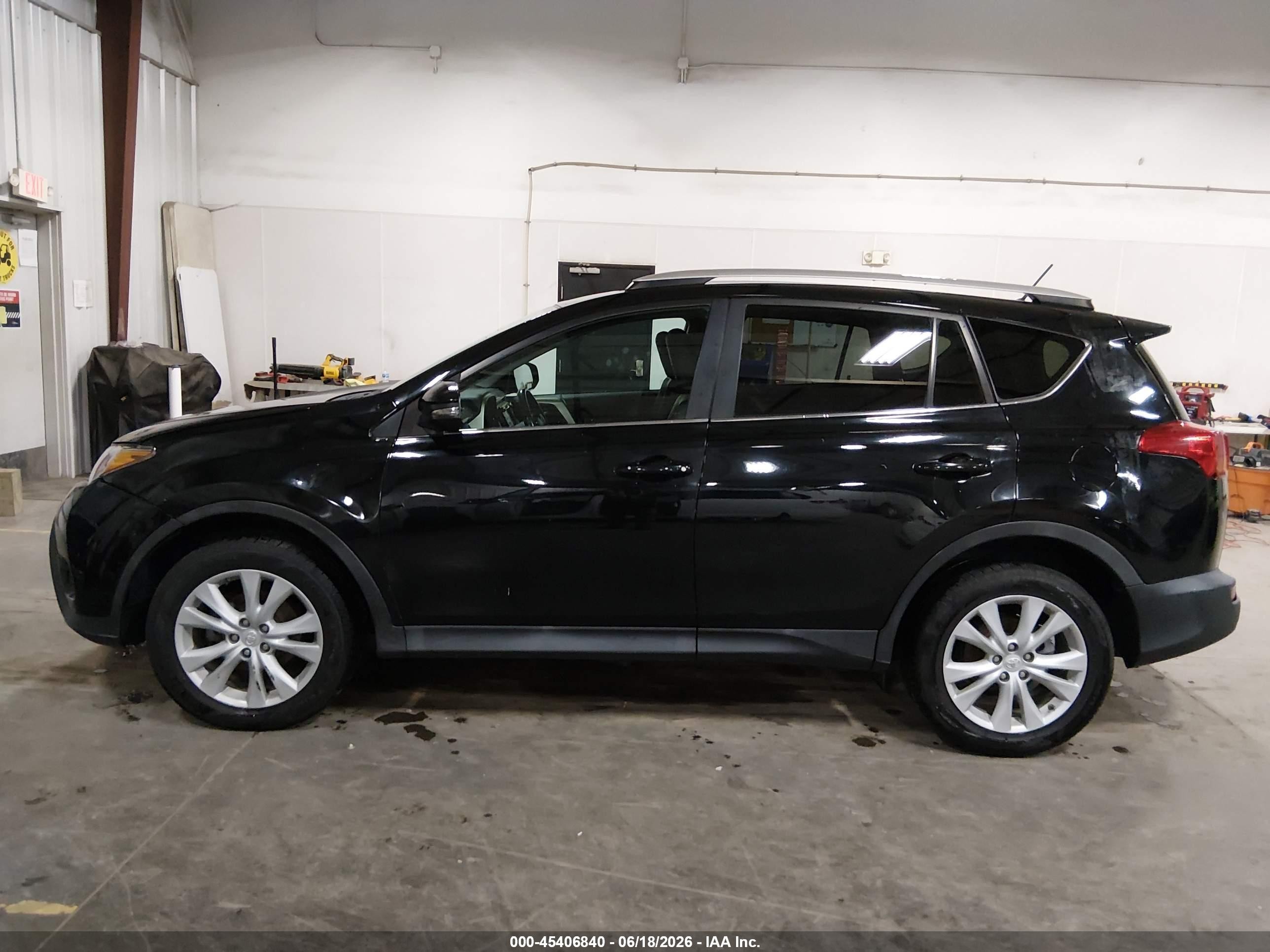 2015 Toyota Rav4 Limited Black vin: 2T3DFREV9FW382705