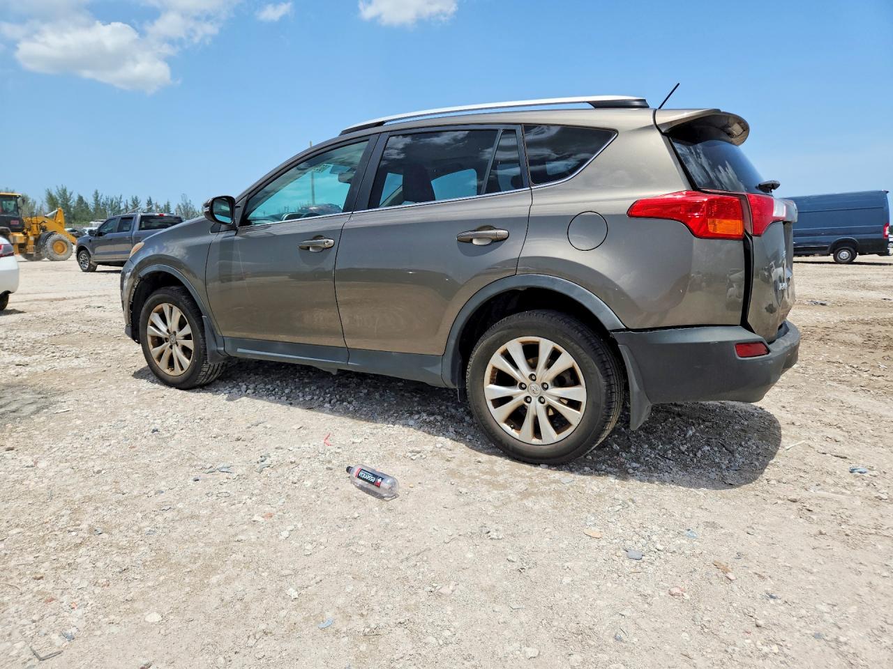 2013 Toyota Rav4 Limited Коричневый vin: 2T3DFREVXDW003658