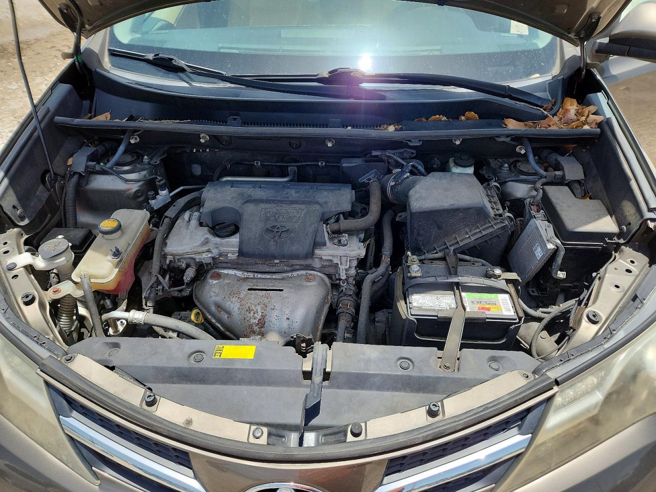 2013 Toyota Rav4 Limited Коричневый vin: 2T3DFREVXDW003658