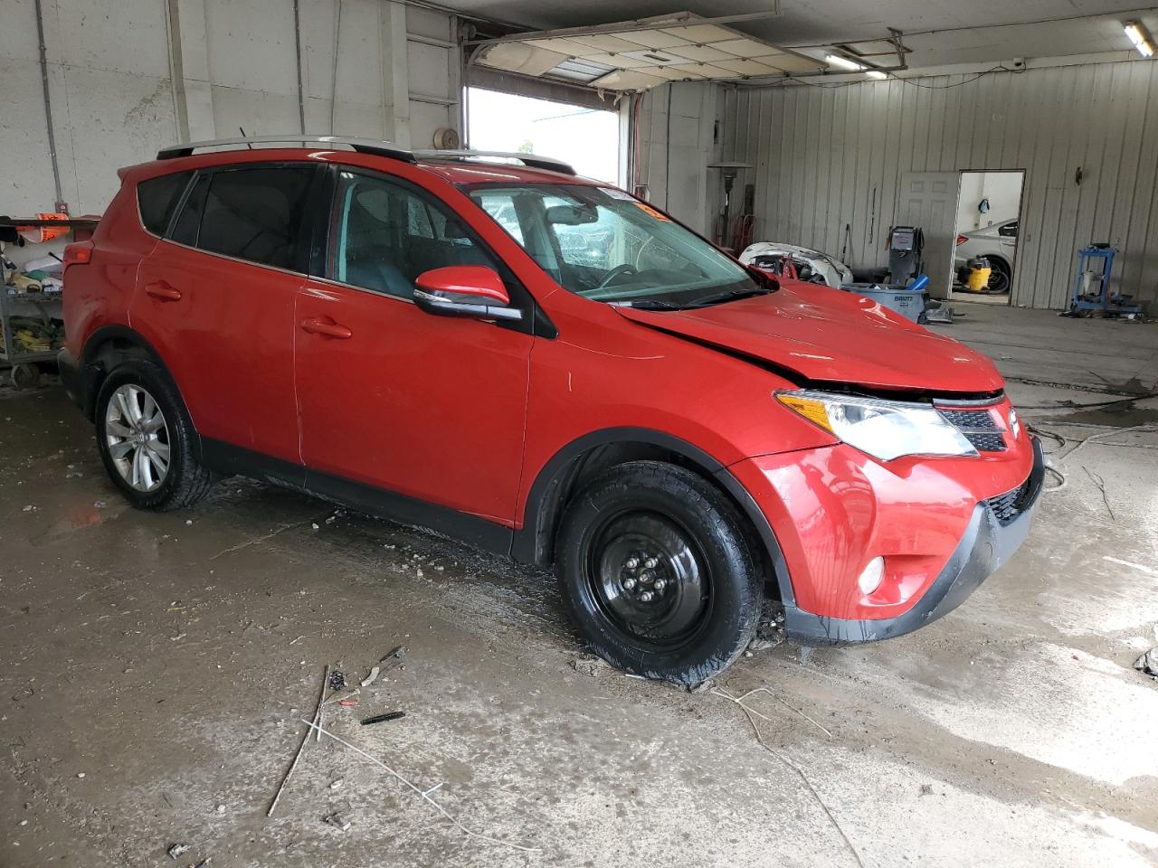2013 Toyota Rav4 Limited Red vin: 2T3DFREVXDW043884