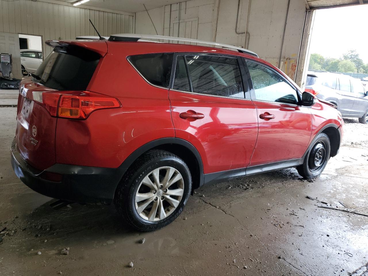2013 Toyota Rav4 Limited Red vin: 2T3DFREVXDW043884