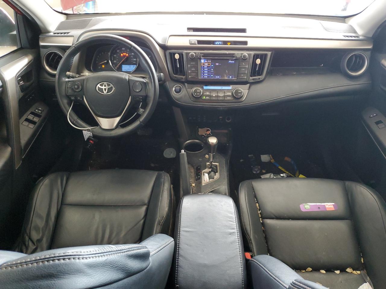 2013 Toyota Rav4 Limited Red vin: 2T3DFREVXDW043884