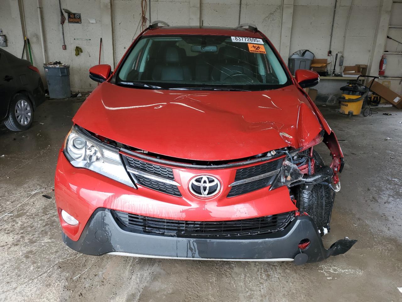 2013 Toyota Rav4 Limited Red vin: 2T3DFREVXDW043884