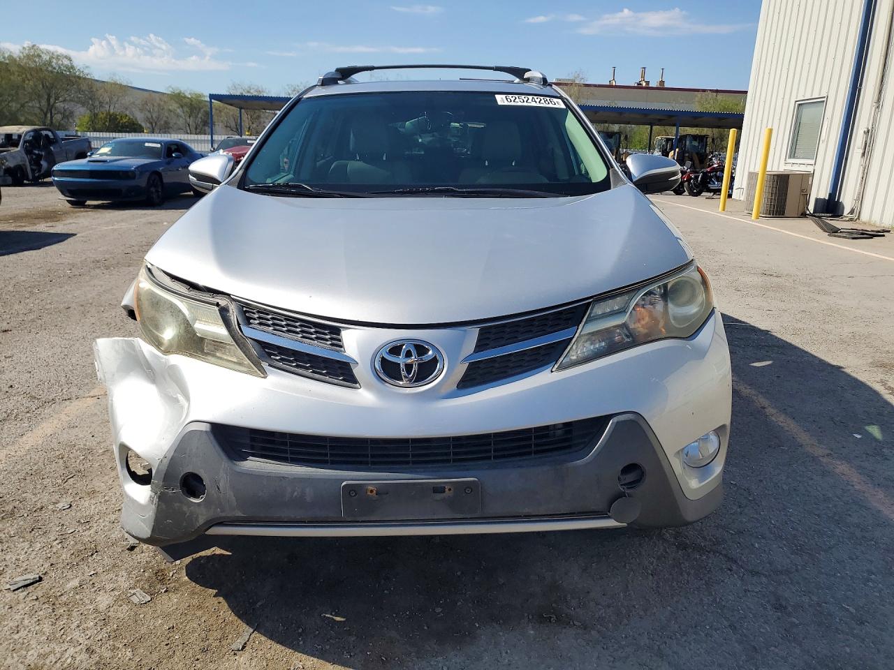 2013 Toyota Rav4 Limited Silver vin: 2T3DFREVXDW049667