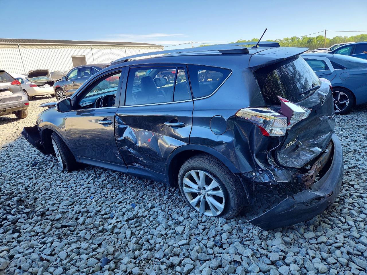 2013 Toyota Rav4 Limited Gray vin: 2T3DFREVXDW060295
