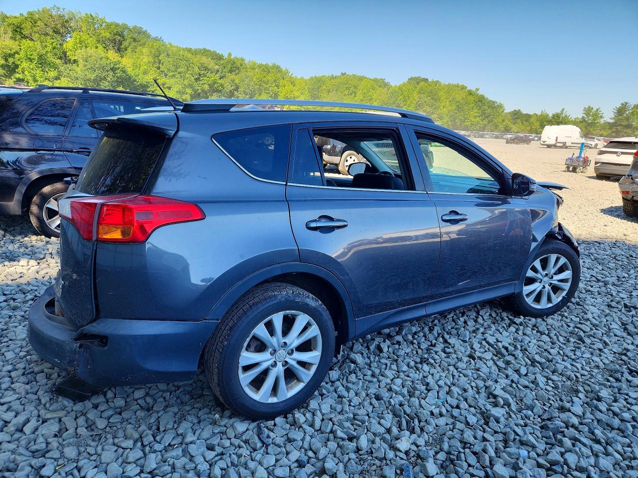 2013 Toyota Rav4 Limited Gray vin: 2T3DFREVXDW060295