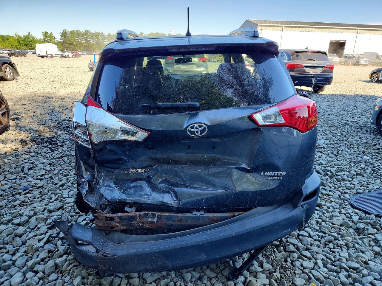 2013 Toyota Rav4 Limited Gray vin: 2T3DFREVXDW060295