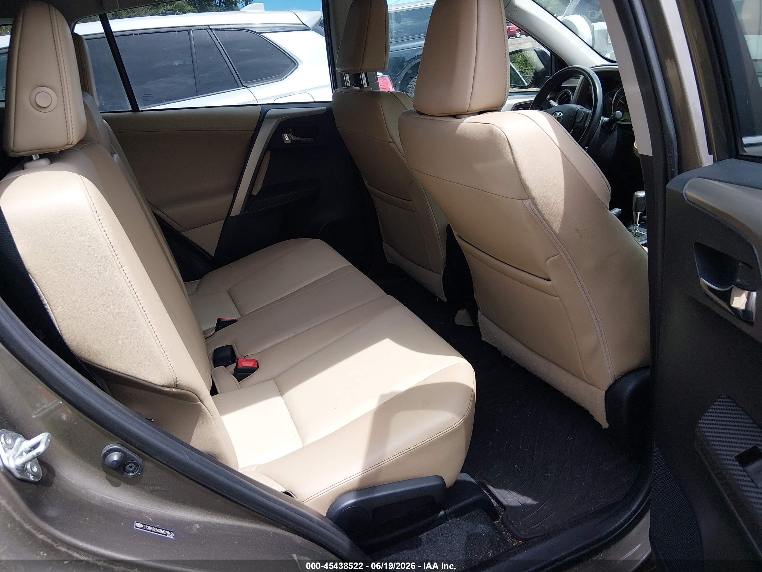 2013 Toyota Rav4 Limited Brown vin: 2T3DFREVXDW079428