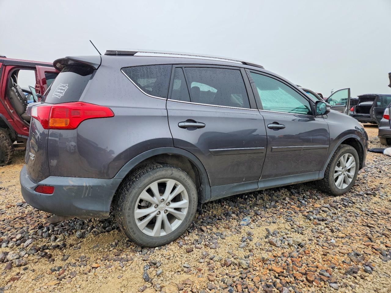 2013 Toyota Rav4 Limited Gray vin: 2T3DFREVXDW098447