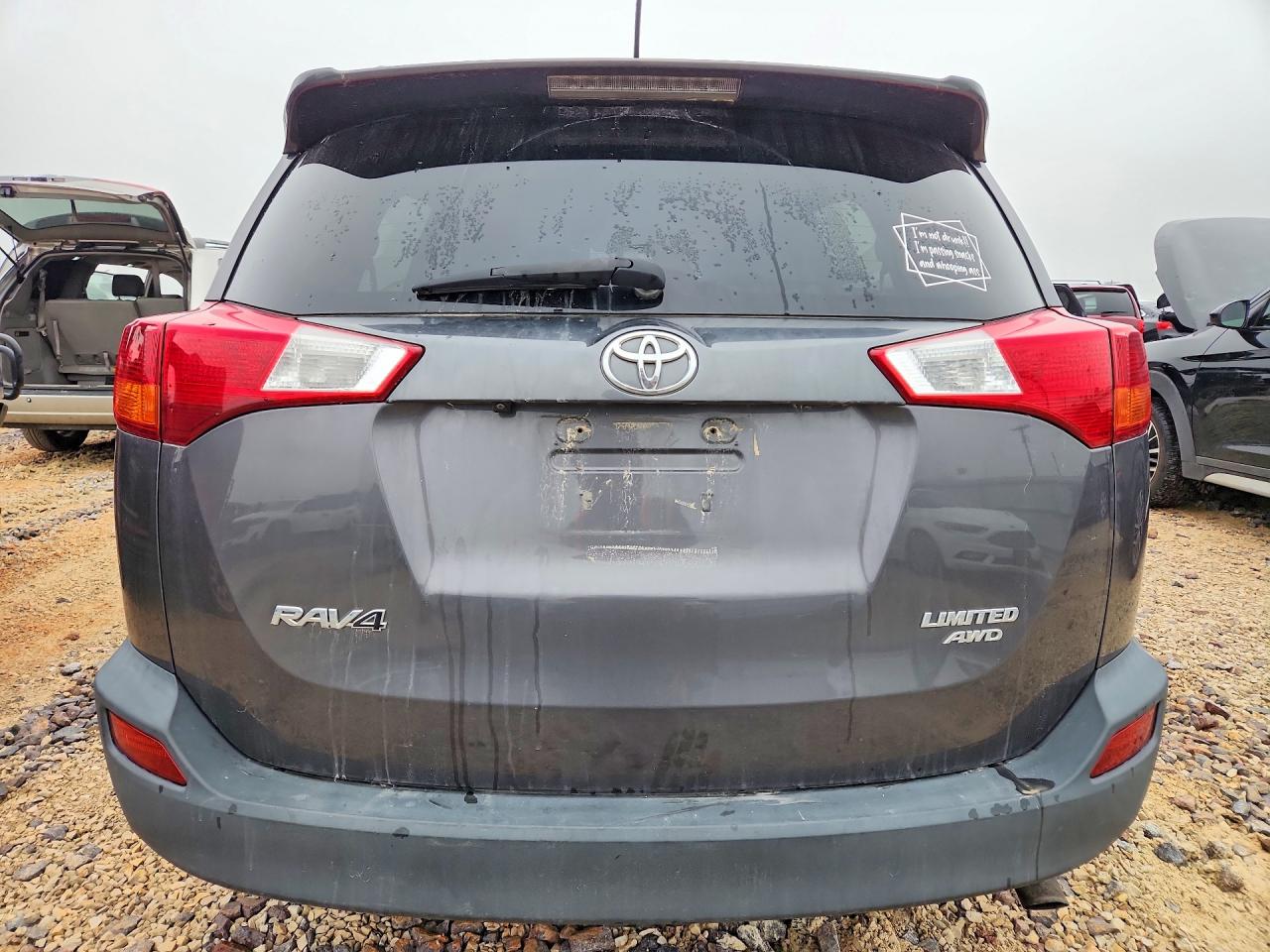 2013 Toyota Rav4 Limited Gray vin: 2T3DFREVXDW098447