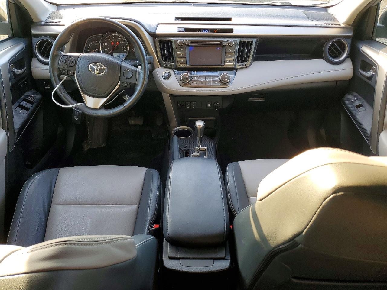 2013 Toyota Rav4 Limited Silver vin: 2T3DFREVXDW105882