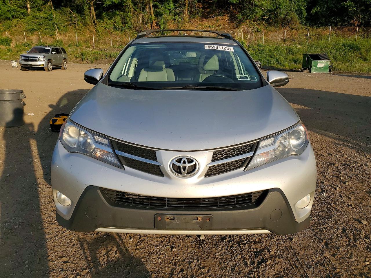 2013 Toyota Rav4 Limited Silver vin: 2T3DFREVXDW105882