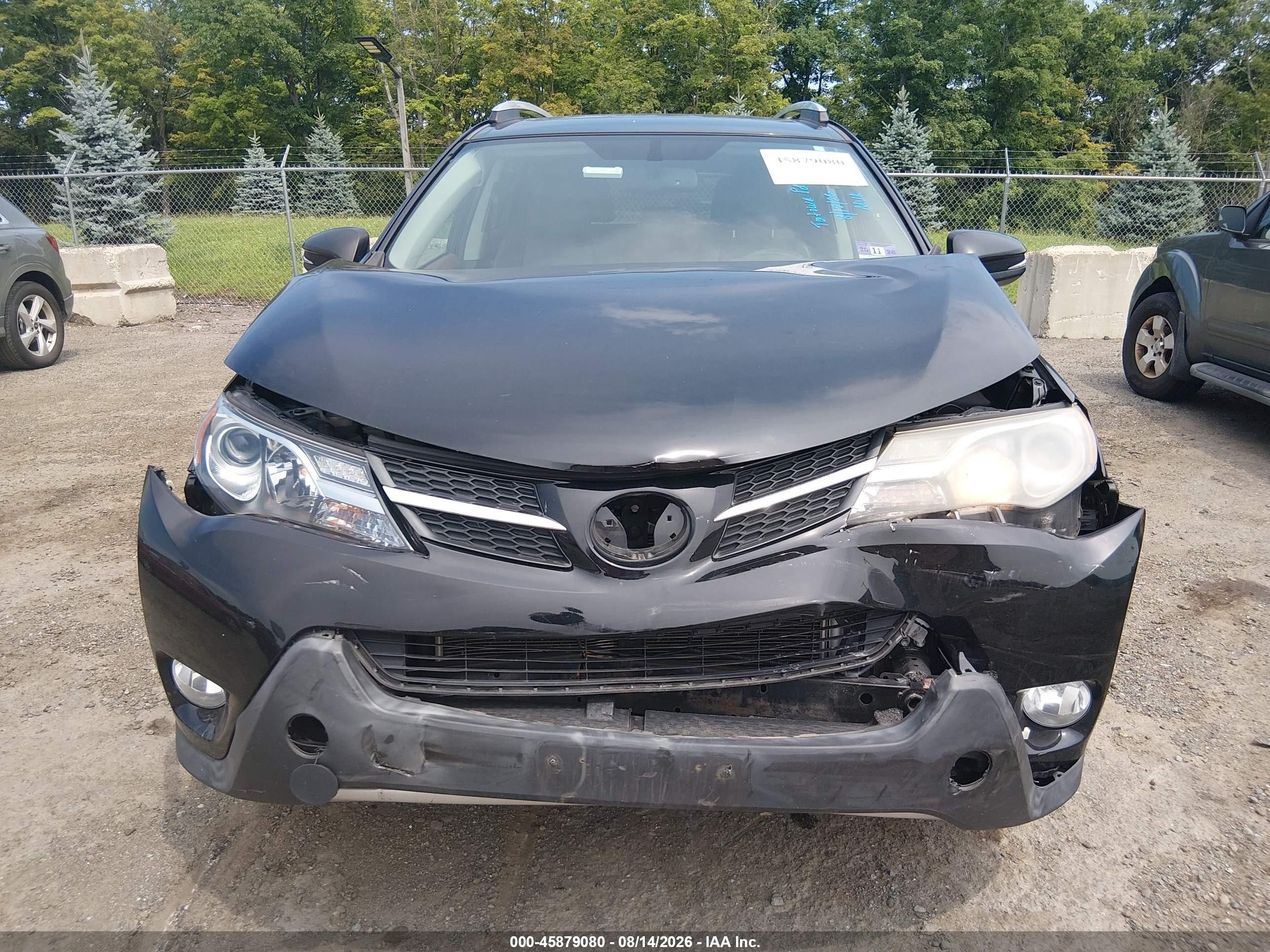 2013 Toyota Rav4 Limited Черный vin: 2T3DFREVXDW110077