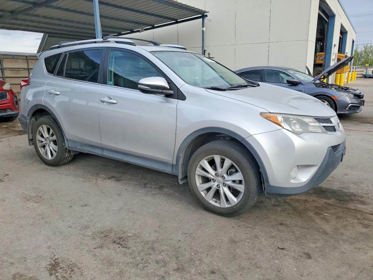2013 Toyota Rav4 Limited Серебряный vin: 2T3DFREVXDW114307
