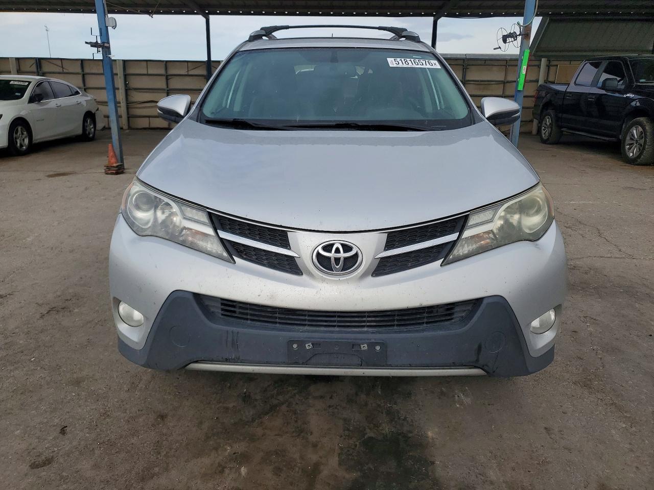 2013 Toyota Rav4 Limited Серебряный vin: 2T3DFREVXDW114307