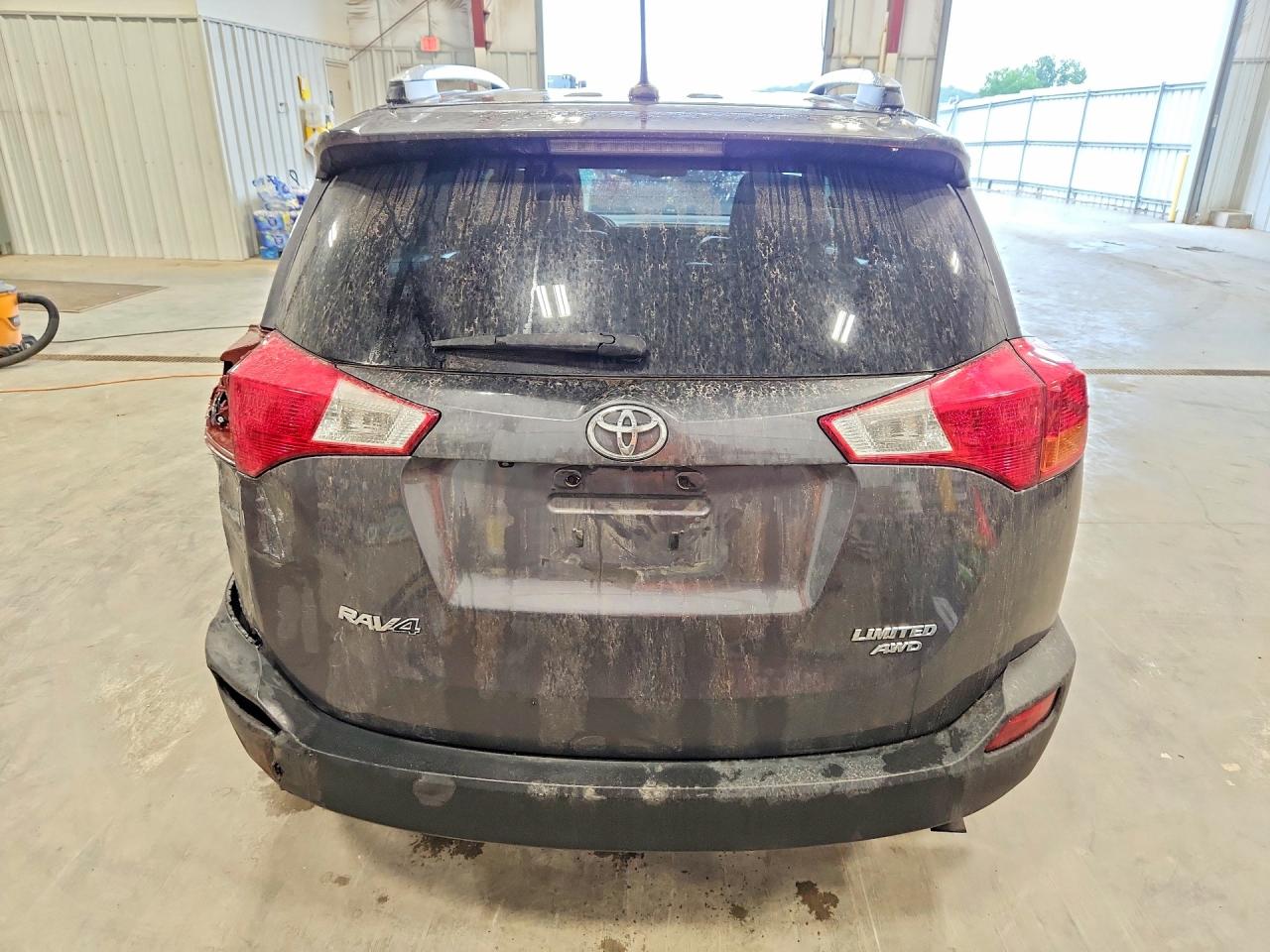2013 Toyota Rav4 Limited Blue vin: 2T3DFREVXDW124139