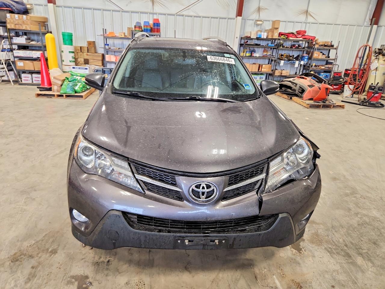 2013 Toyota Rav4 Limited Blue vin: 2T3DFREVXDW124139