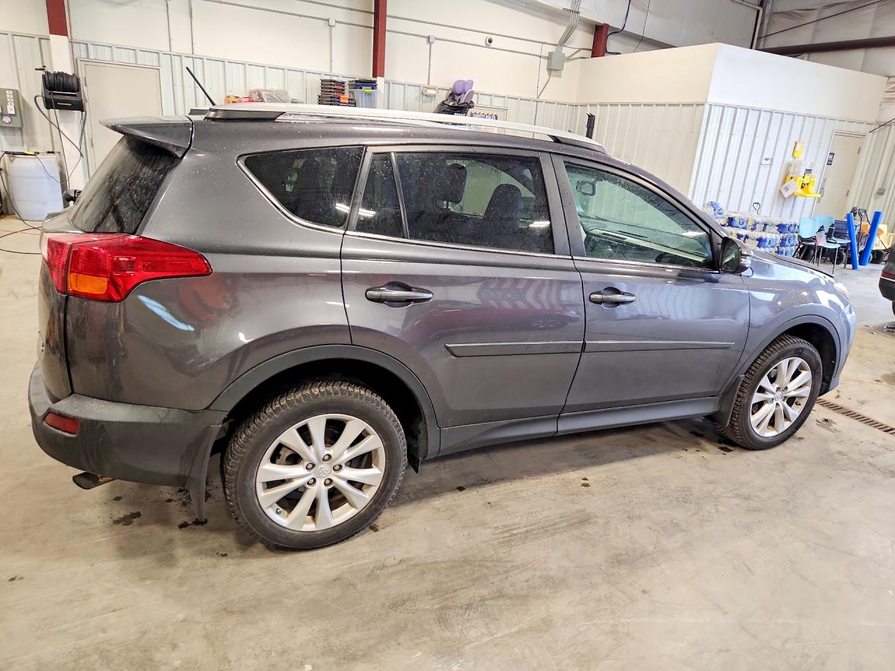 2013 Toyota Rav4 Limited Blue vin: 2T3DFREVXDW124139