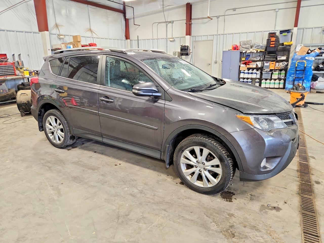 2013 Toyota Rav4 Limited Blue vin: 2T3DFREVXDW124139