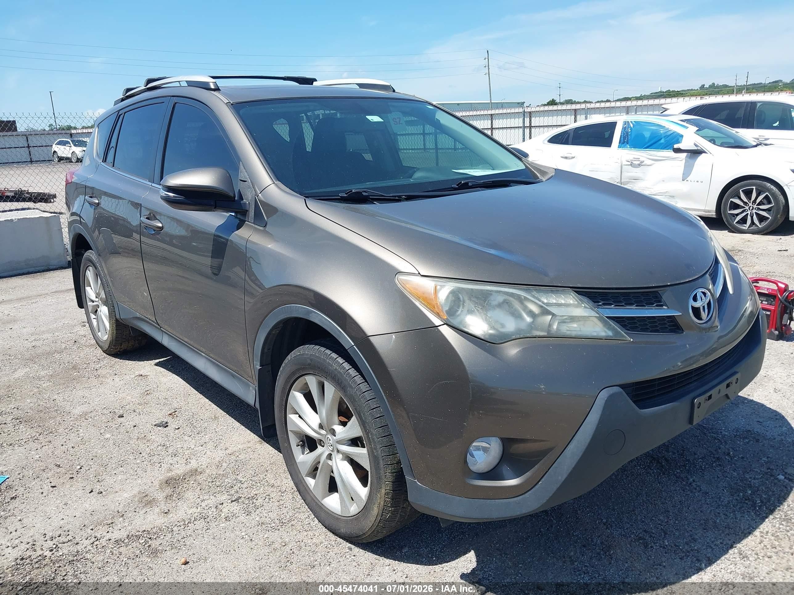 2013 Toyota Rav4 Limited Gray vin: 2T3DFREVXDW124982
