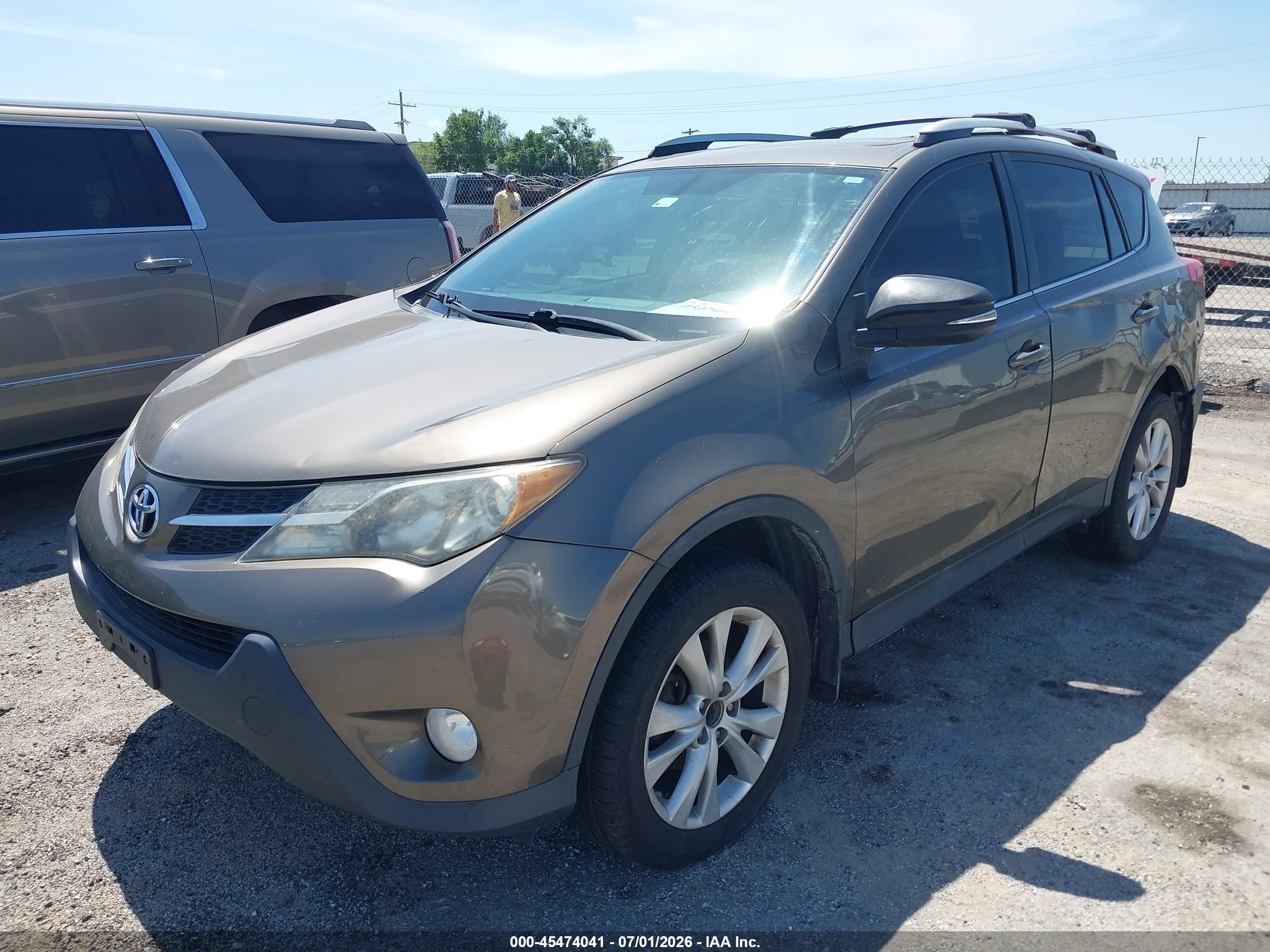2013 Toyota Rav4 Limited Gray vin: 2T3DFREVXDW124982
