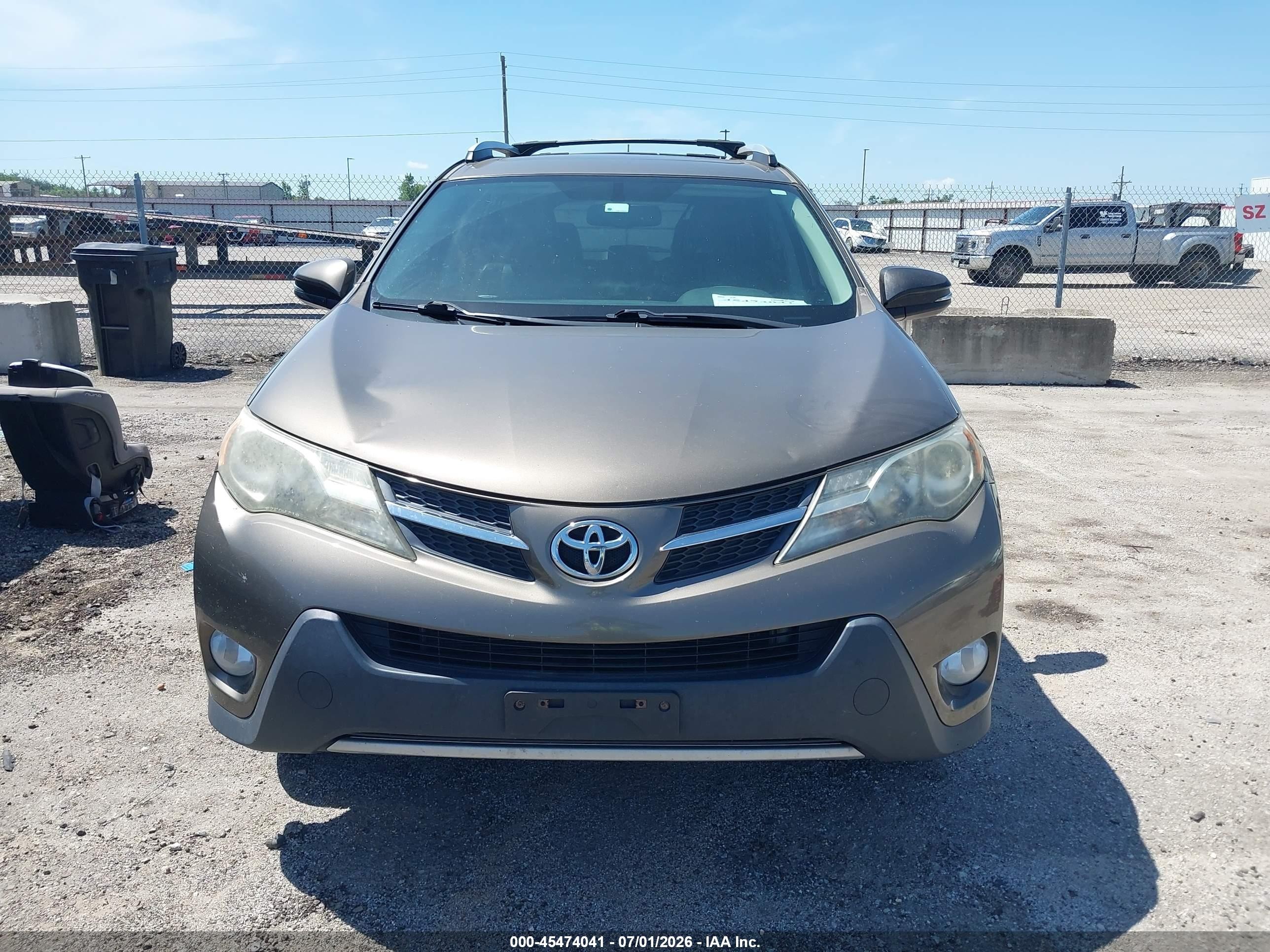 2013 Toyota Rav4 Limited Gray vin: 2T3DFREVXDW124982