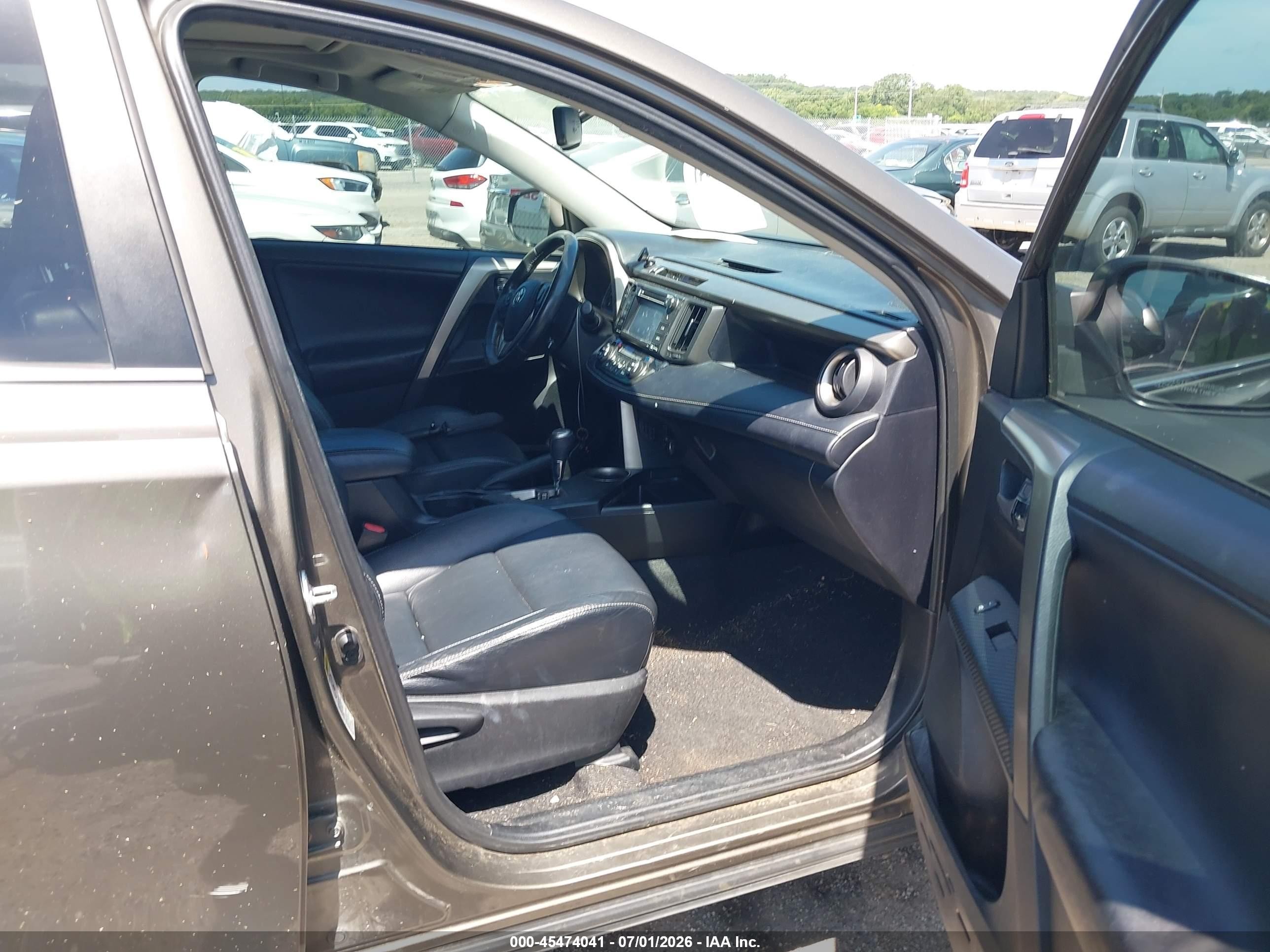 2013 Toyota Rav4 Limited Gray vin: 2T3DFREVXDW124982