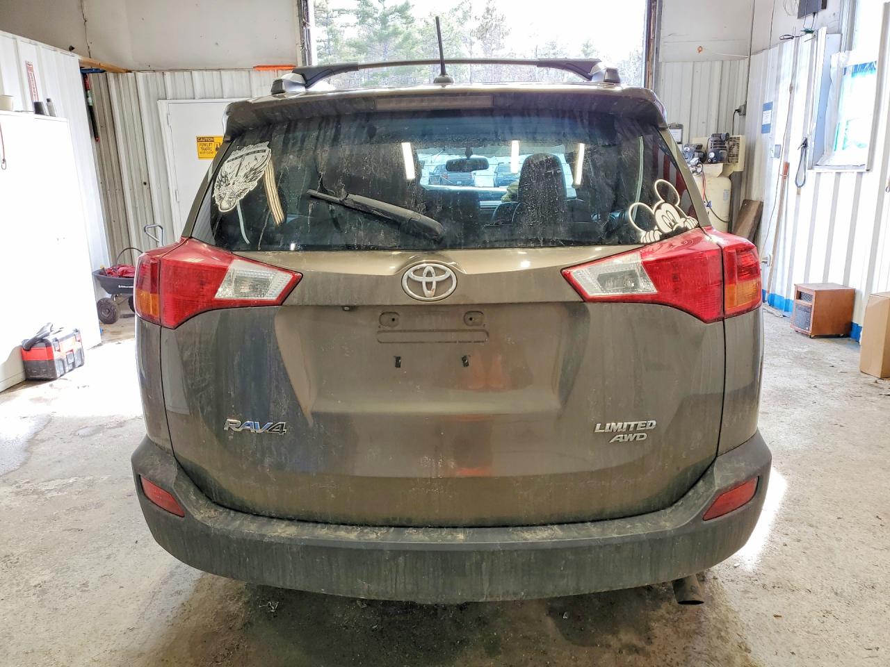 2014 Toyota Rav 4 Коричневый vin: 2T3DFREVXEW133893