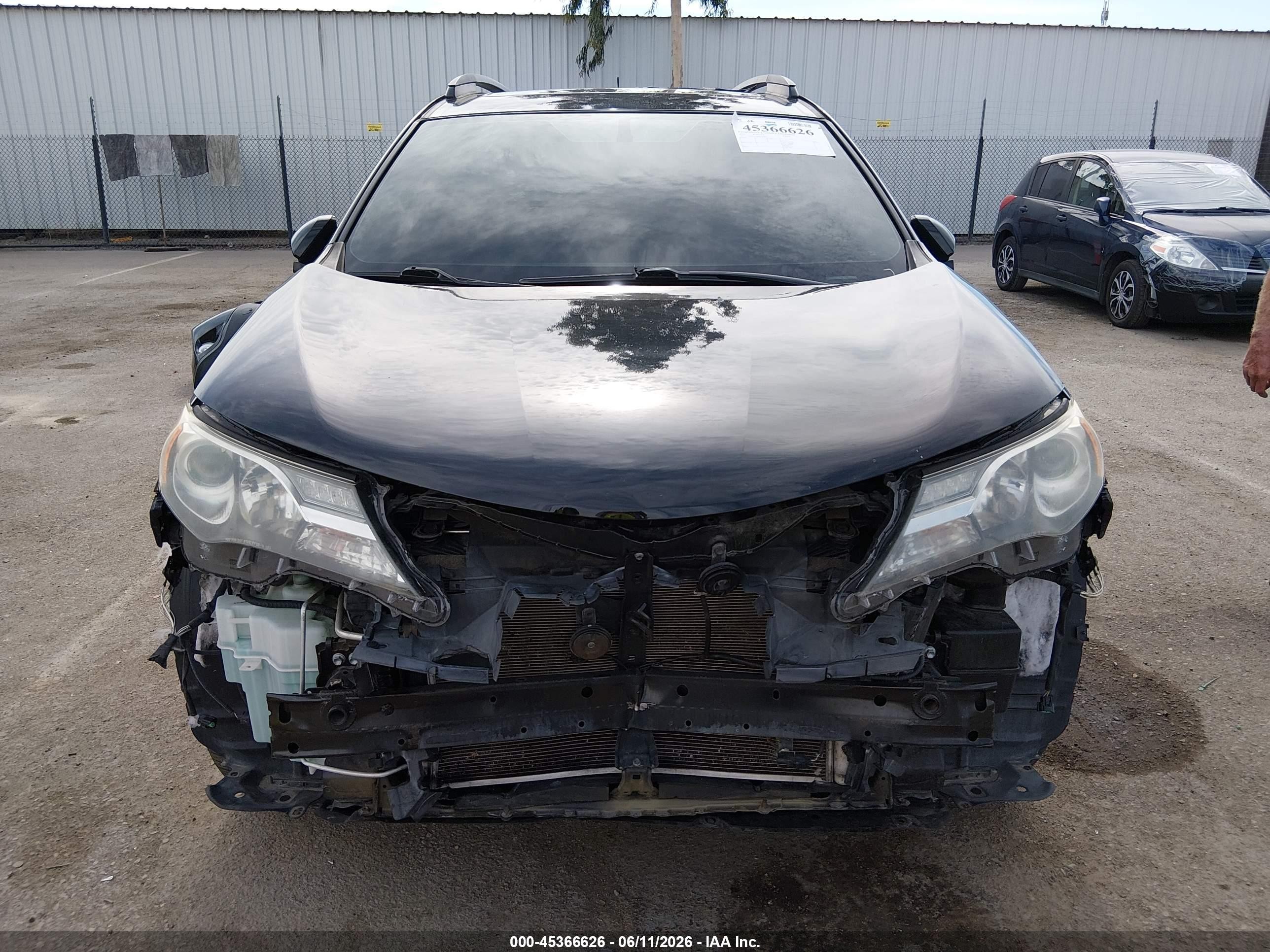 2014 Toyota Rav4 Limited Black vin: 2T3DFREVXEW139886