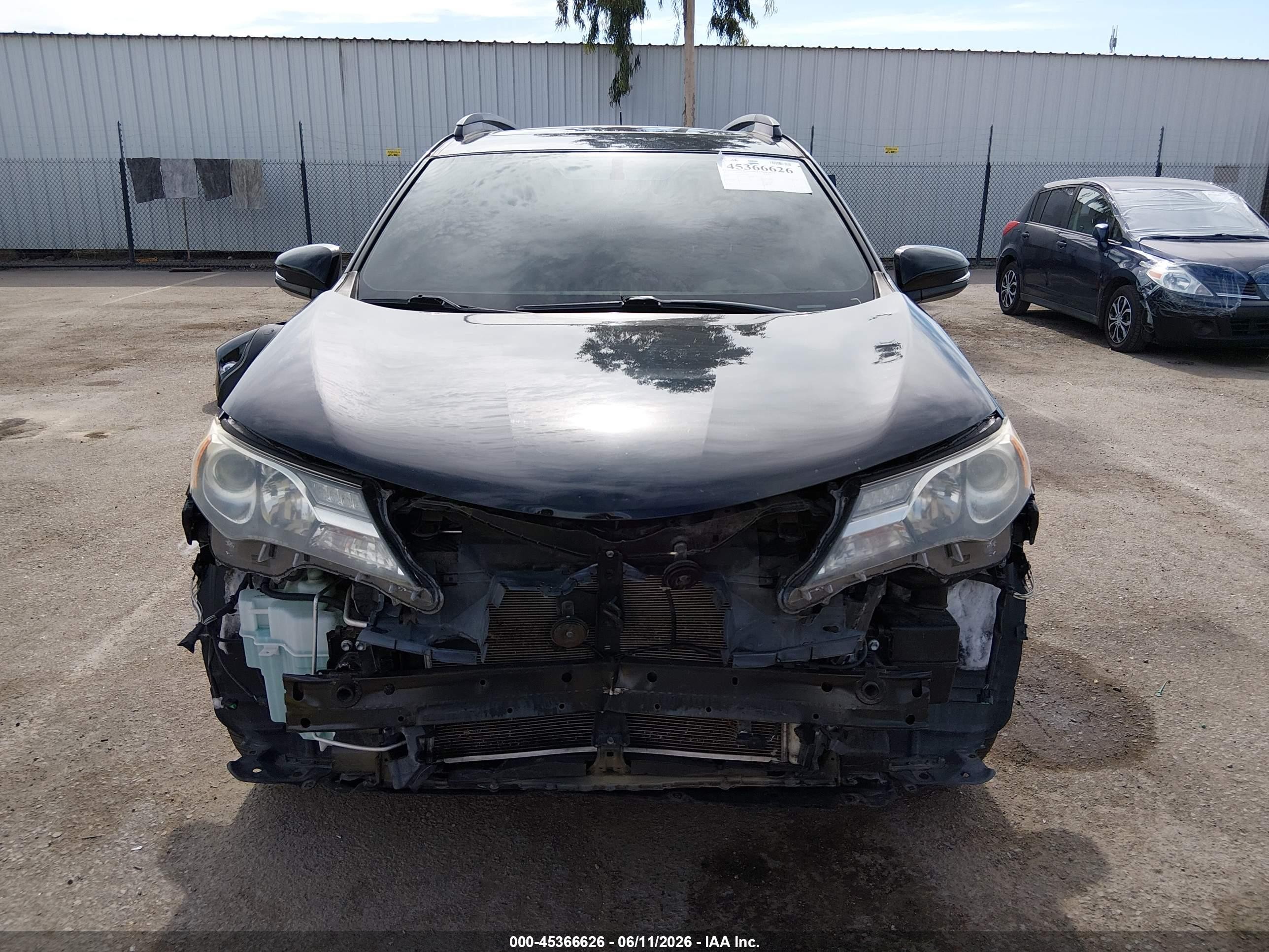 2014 Toyota Rav4 Limited Black vin: 2T3DFREVXEW139886